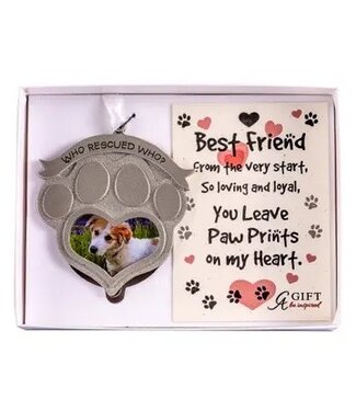 Who Rescued Who Pet Ornament