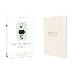 NIV Tiny Testament Bible, New Testament, White