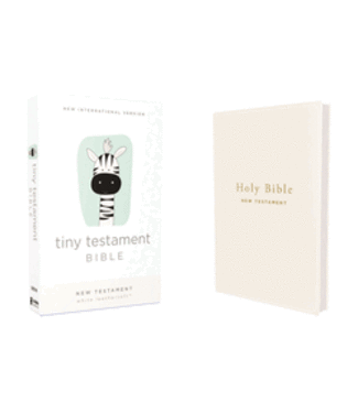 NIV Tiny Testament Bible, New Testament, White