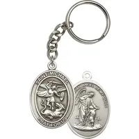 St Michael the Archangel KeyChain - Oval