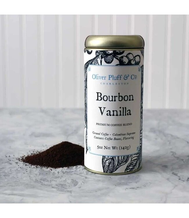 Bourbon Vanilla Ground Coffee - Signature Coffee Tin