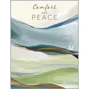 Sympathy Greeting Card - Peaceful Landscape