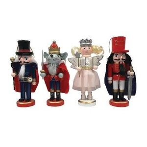 5" Nutcracker Suite Ornament Set