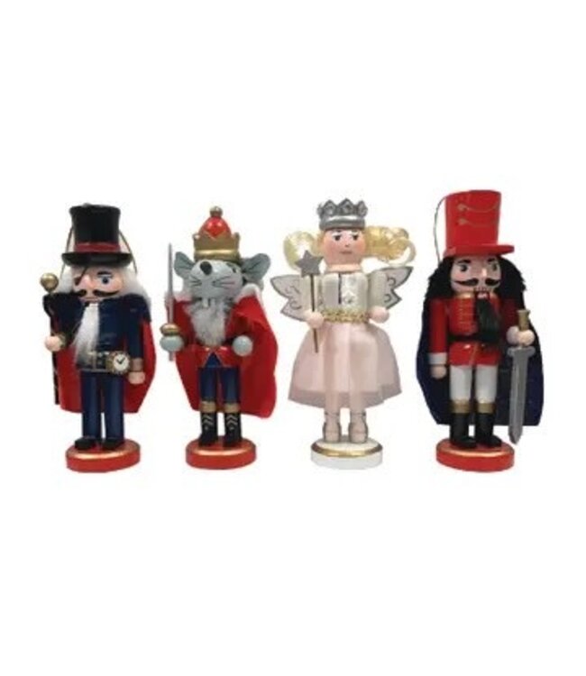 5" Nutcracker Suite Ornament Set