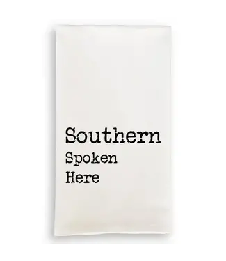 Southern Spoken Here Tea Towel