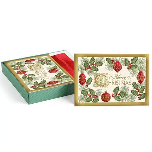 Antique Christmas Boxed Holiday Cards