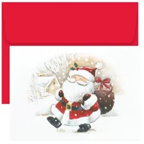 Happy Santa Boxed Holiday Cards