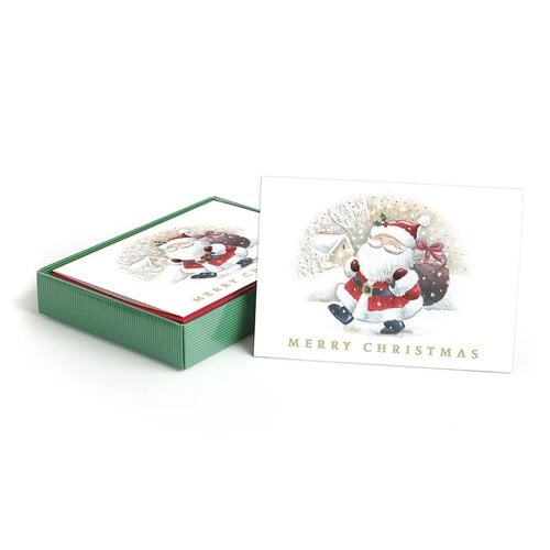 Happy Santa Boxed Holiday Cards