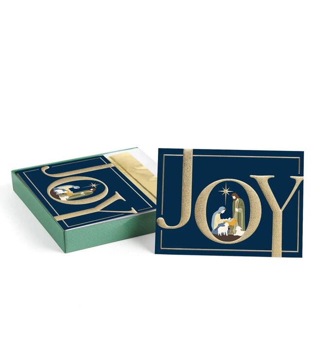 Nativity Joy Boxed Holiday Cards