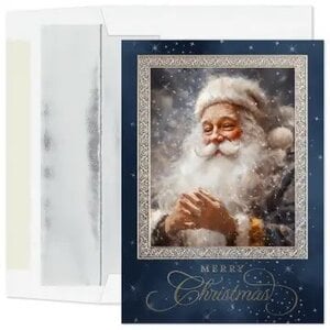 Old-World Santa Boxed Holiday Cards