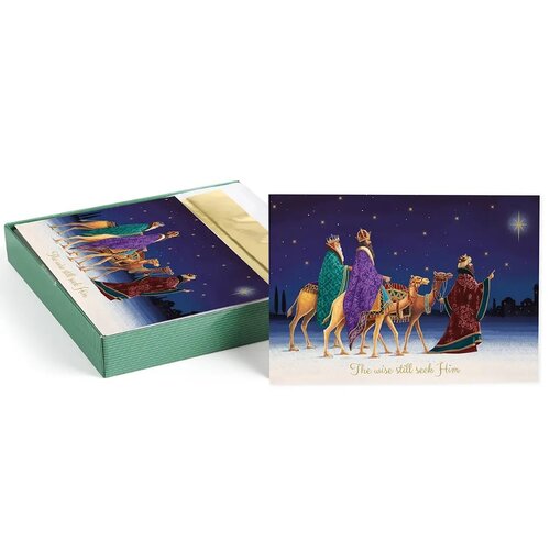 Three Kings Boxed Holiday Cards by Masterpiece Studio