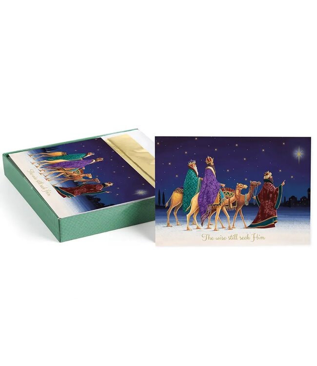 Three Kings Boxed Holiday Cards by Masterpiece Studio