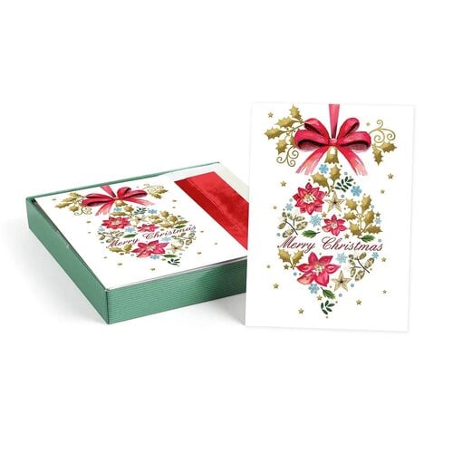 Vintage Ornament Boxed Holiday Cards