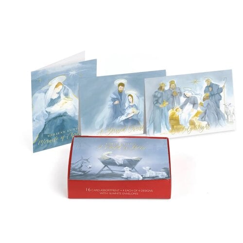 Watercolor Religious Assortment Boxed Holiday Cards