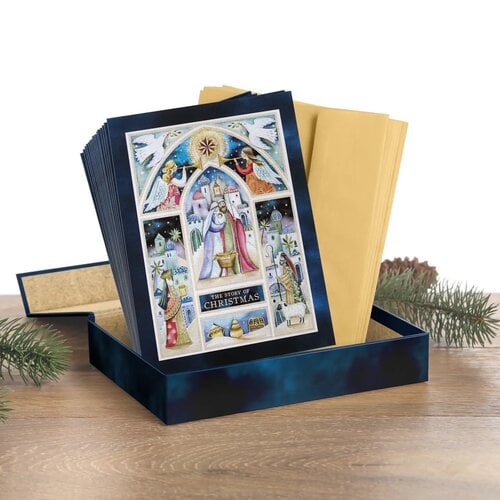 Window Into Bethlehem Boxed Holiday Cards