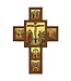 The Crucifixion of Jesus Christ and Scenes of His Life Icon Cross