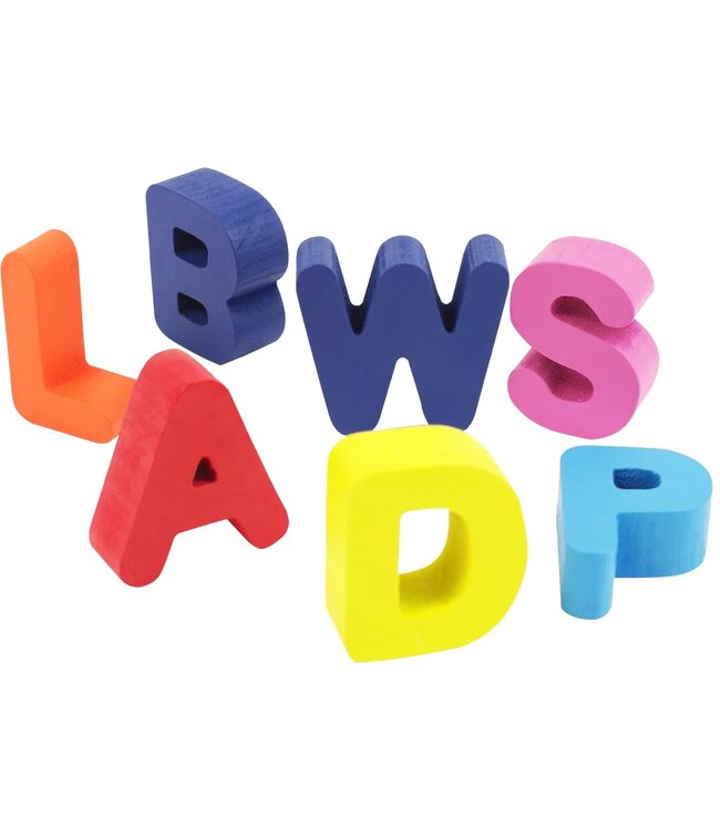 Letters Kids' Wooden Puzzle (26-piece Set)