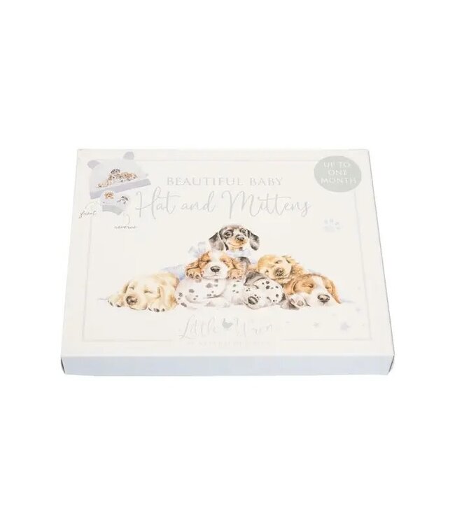 Little Paws Hat and Mitten Set