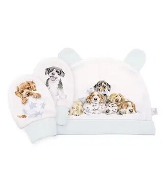 Little Paws Hat and Mitten Set