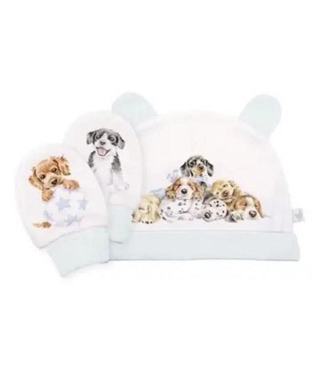 Little Paws Hat and Mitten Set