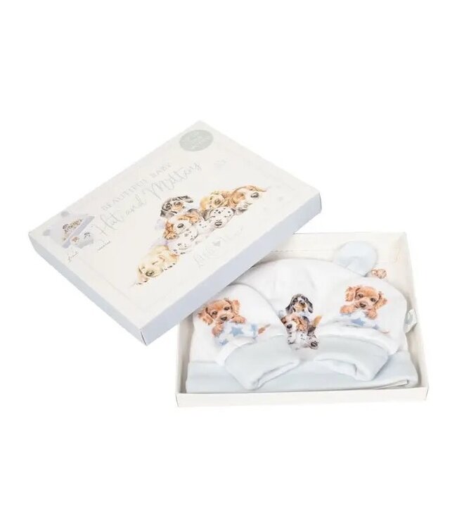 Little Paws Hat and Mitten Set