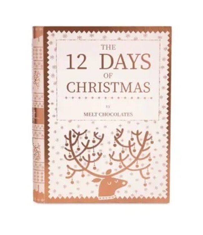 Luxury Chocolate Advent Calendar the 12 Days of Christmas