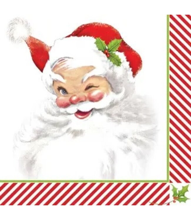 Bev- Winking Santa