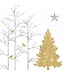 Bev-Mystic Tree, Gold