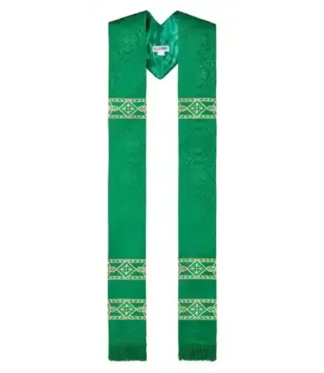 Avignon Collection Overlay Stole Green