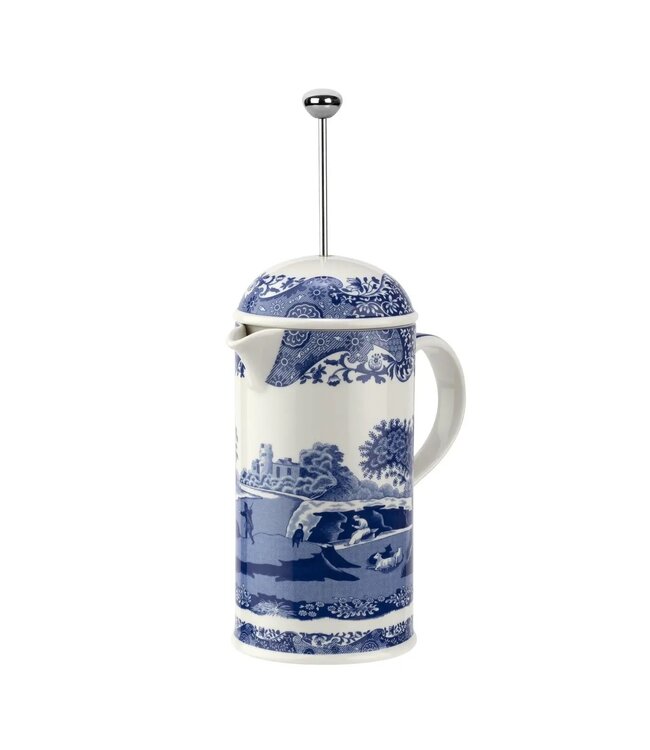 Spode Blue Italian 28oz Cafetiere