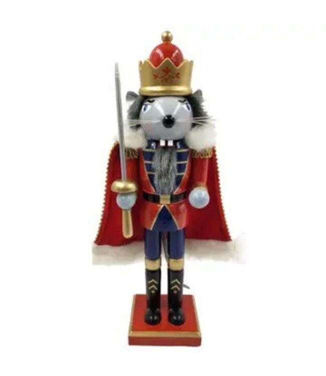 14" Mouse King Nutcracker