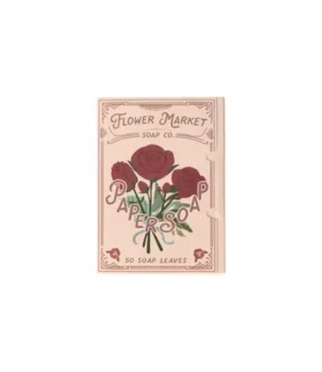 Rose Paper Soap