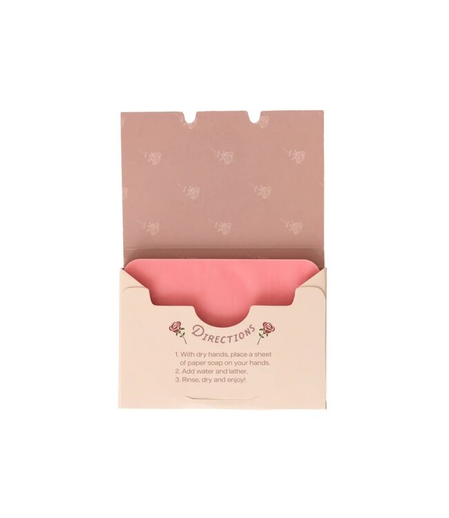 Rose Paper Soap