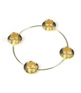 Advent Ring Brass Tone - 10.5" Diameter