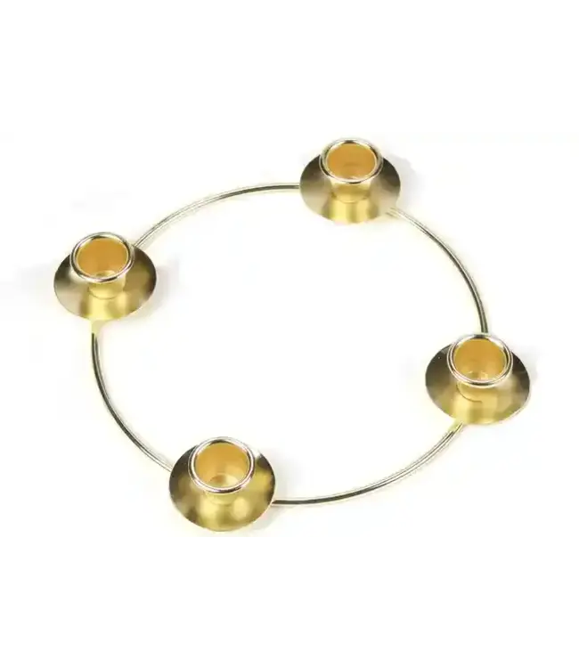 Advent Ring Brass Tone - 10.5" Diameter