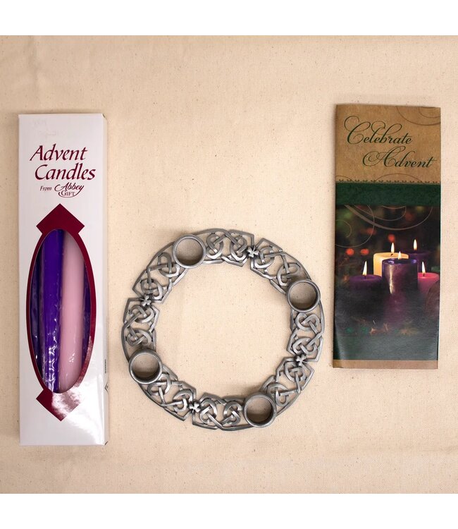 Celtic Knot Advent Wreath