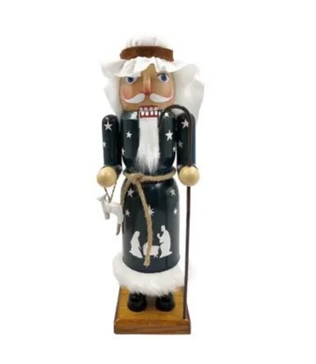 13" Shepherd On High Nutcracker