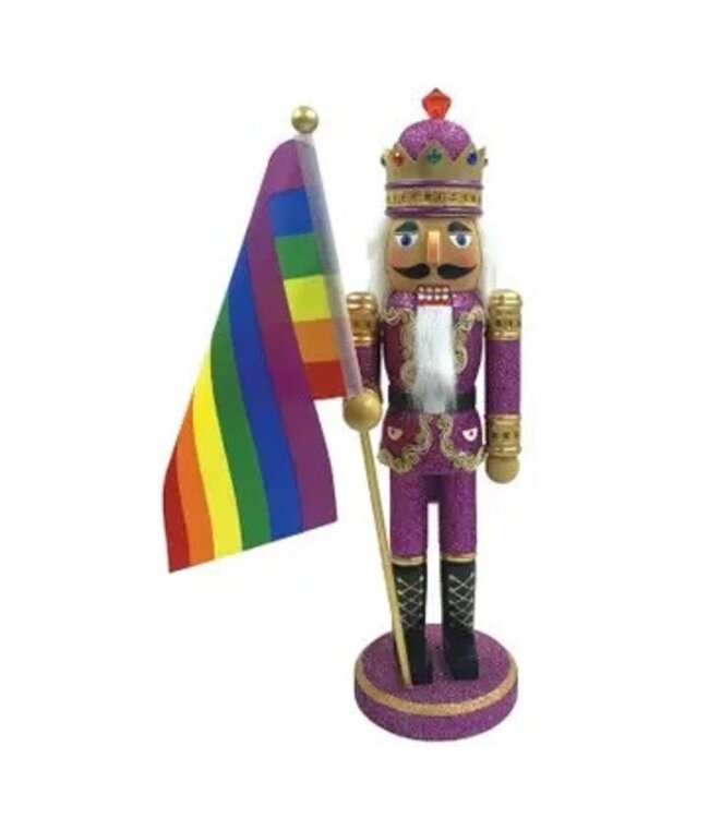 14" Pride Nutcracker