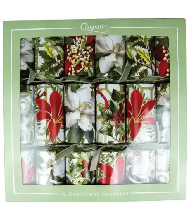 Christmas Garden Christmas Crackers 6 pack
