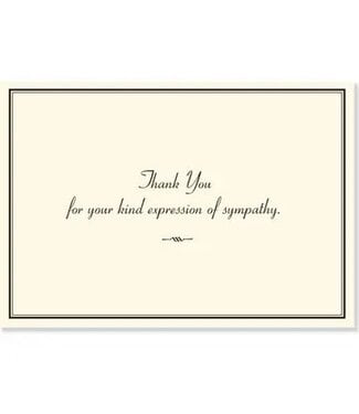 Sympathy Thank You Notes