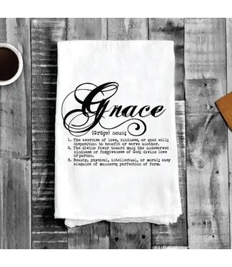 Grace Definition Cotton Tea Towel