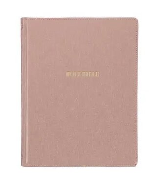 Kjv Note-Taking Bible Lp Faux Leather Hc, Mauve