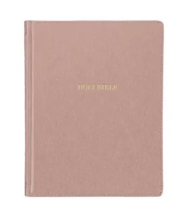 Kjv Note-Taking Bible Lp Faux Leather Hc, Mauve