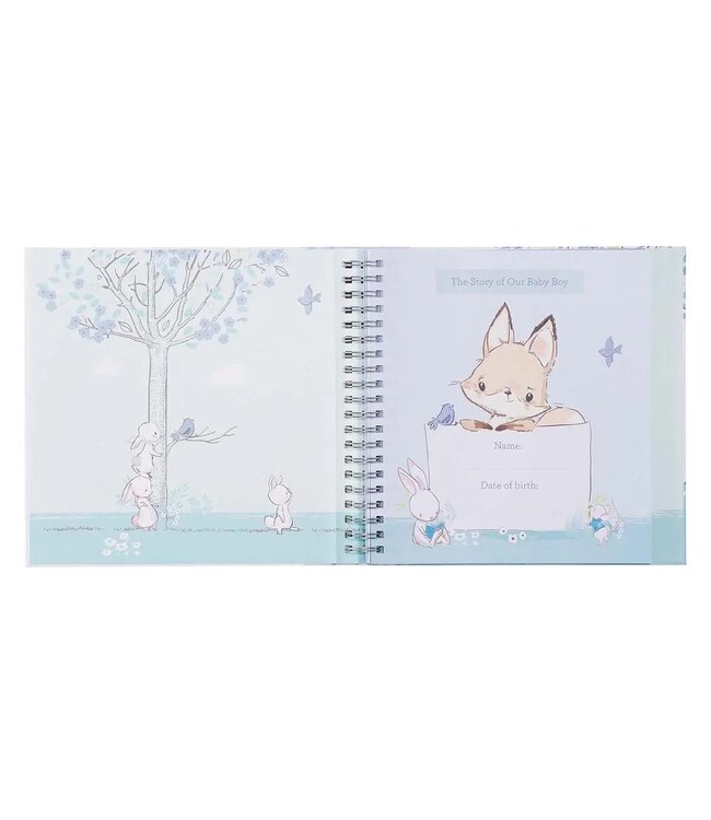 Memory Book Our Baby Boy's First Year Padded Hardcover