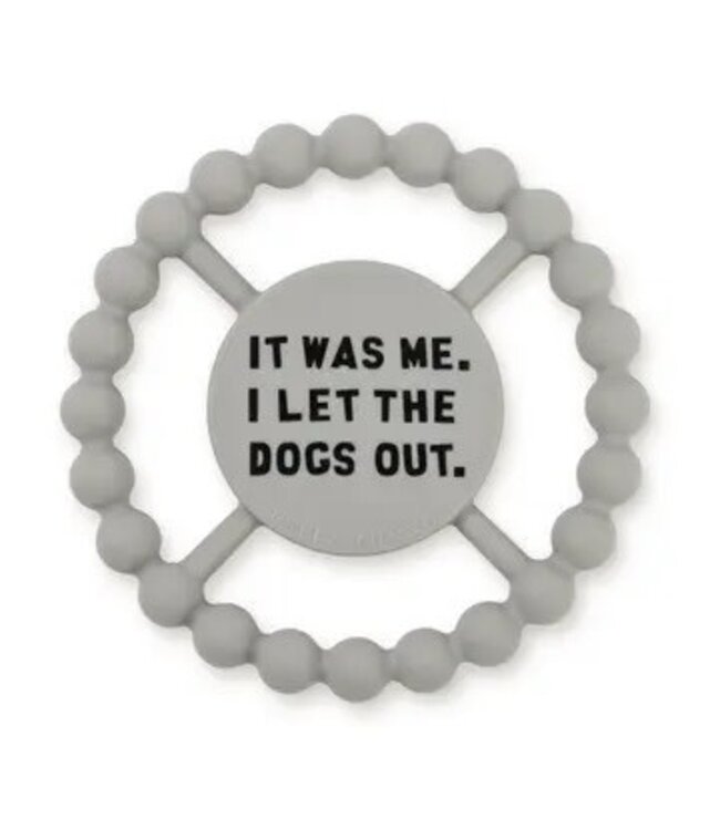 Dogs Out Happy Teether