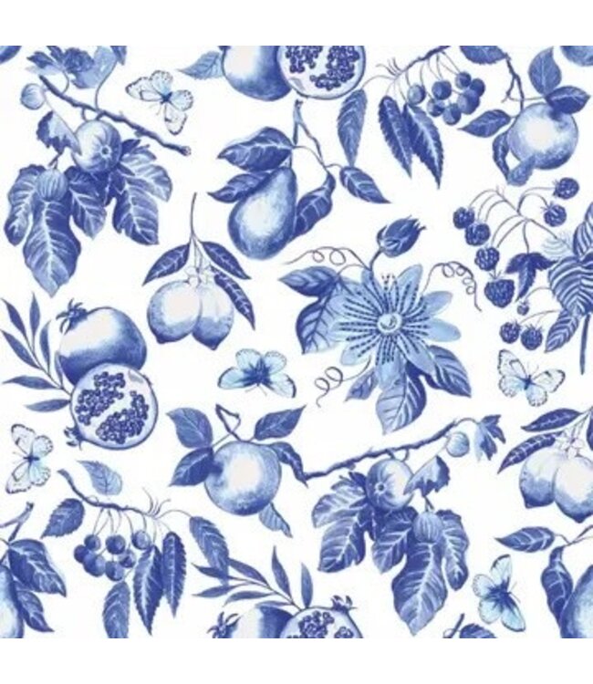 Bev-Blue Toile