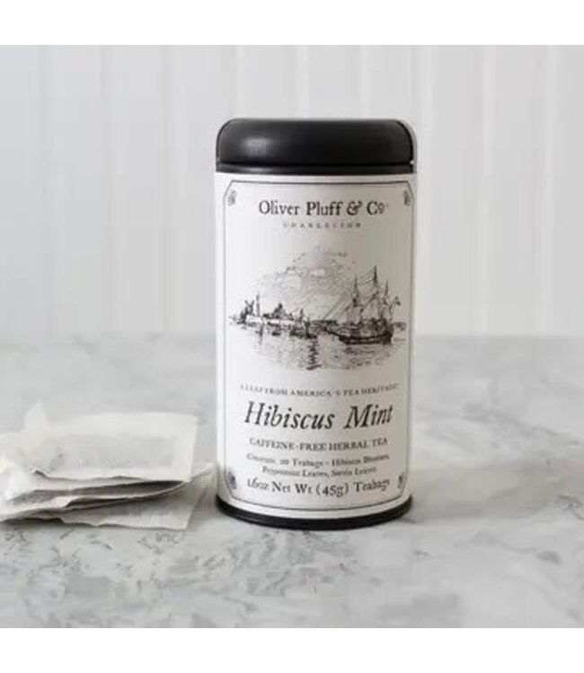 Hibiscus Mint - 20 Teabags in Signature Tea Tin