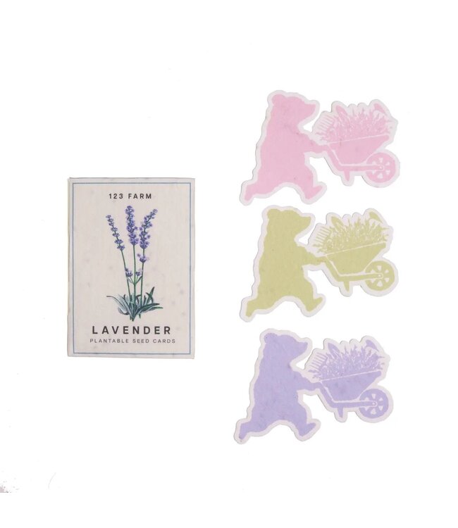 Plantable Lavender Seed Cards