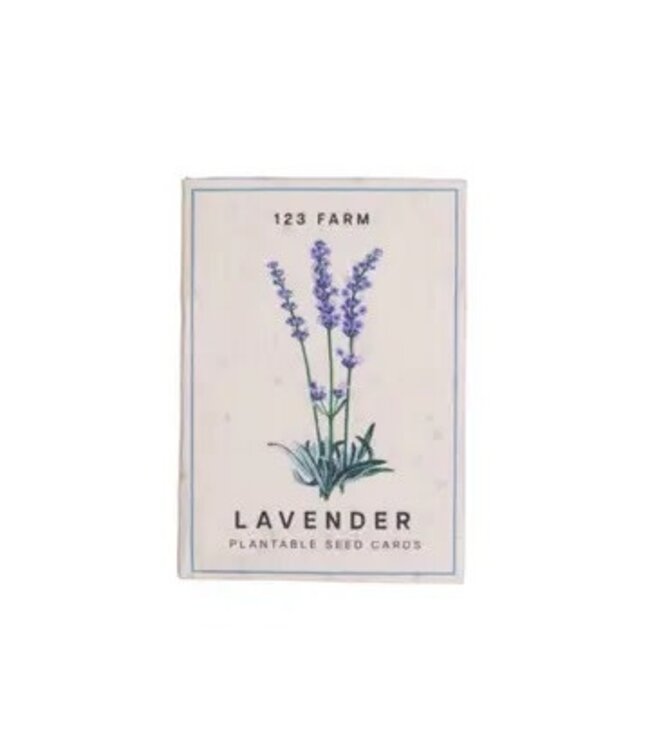 Plantable Lavender Seed Cards