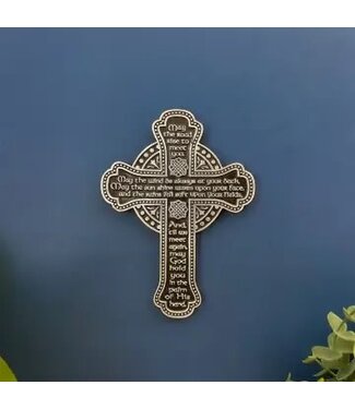 Irish Message Cross